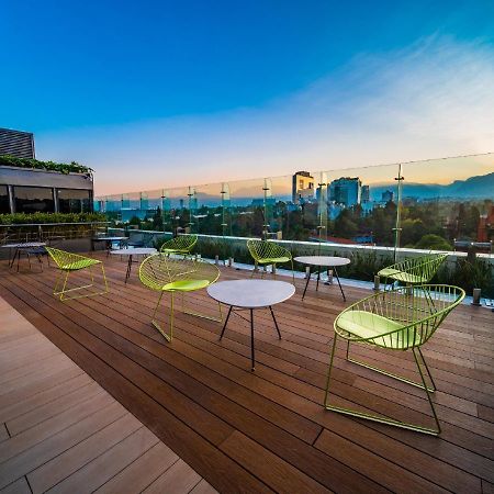 Hotel Galeria Plaza San Jeronimo Città del Messico Esterno foto Rooftop