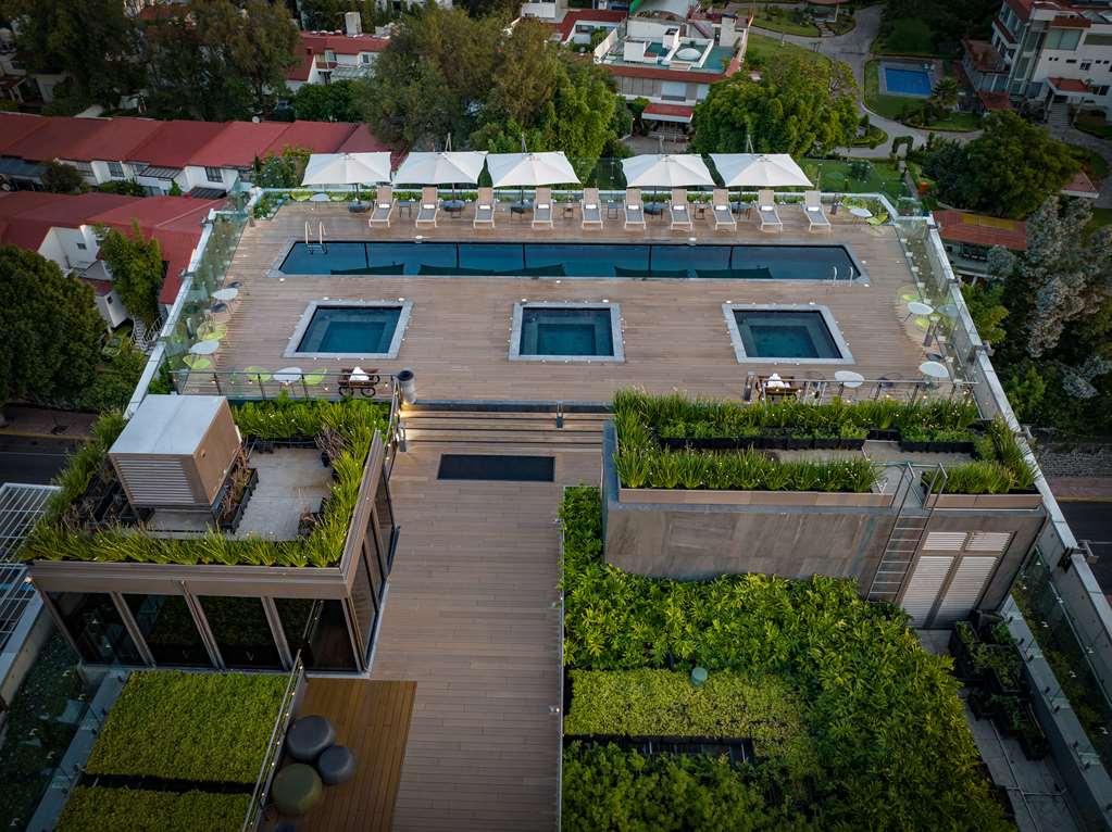 Hotel Galeria Plaza San Jeronimo Città del Messico Servizi foto The rooftop pool at the hotel